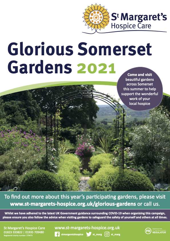 Details of Glorious Somerset Gardens fund raising initiative 2021