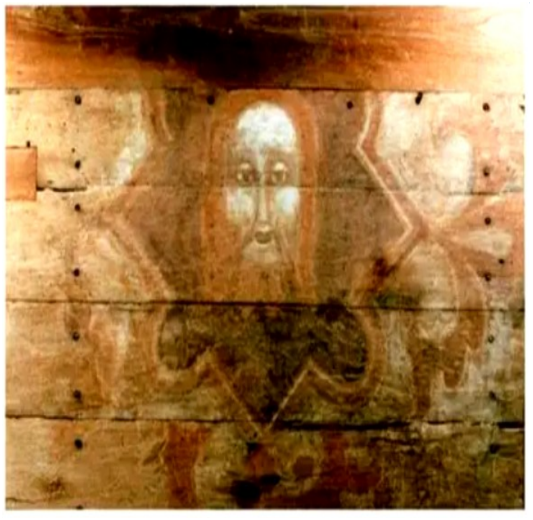 image of the old painting claimed to be of jesus